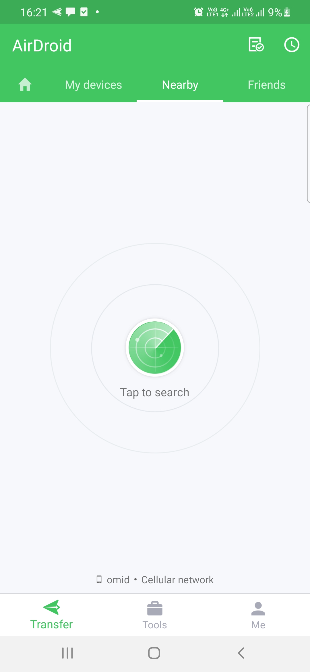 برنامه Airdroid